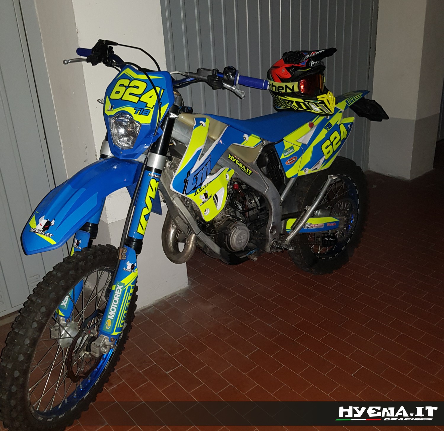 Grafiche MX / Adesivi per Motocross - TM MX 85 - SIRIO FLUO