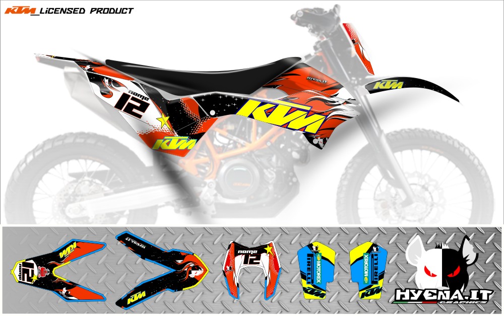 2015 690 enduro KTM graphics kit FT_8