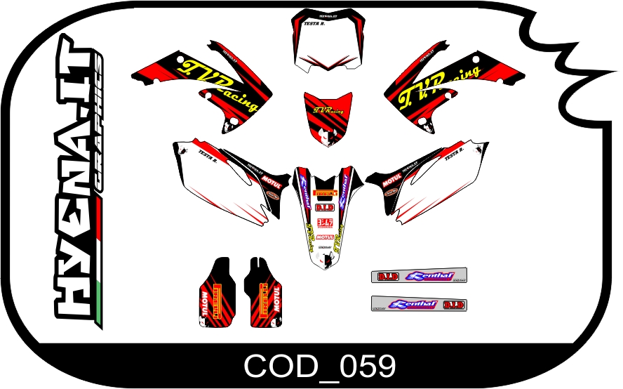 Graphic kit HONDA-CRF 250 2013 COD_059 