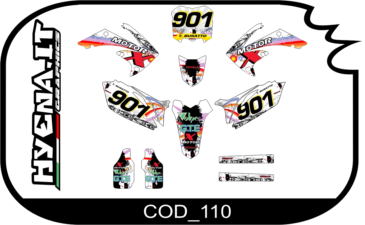 Graphic kit HONDA-CRF 450 2010 COD_110 