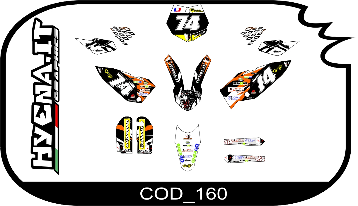 grafiche KTM-EXC 250 2007 COD_160 