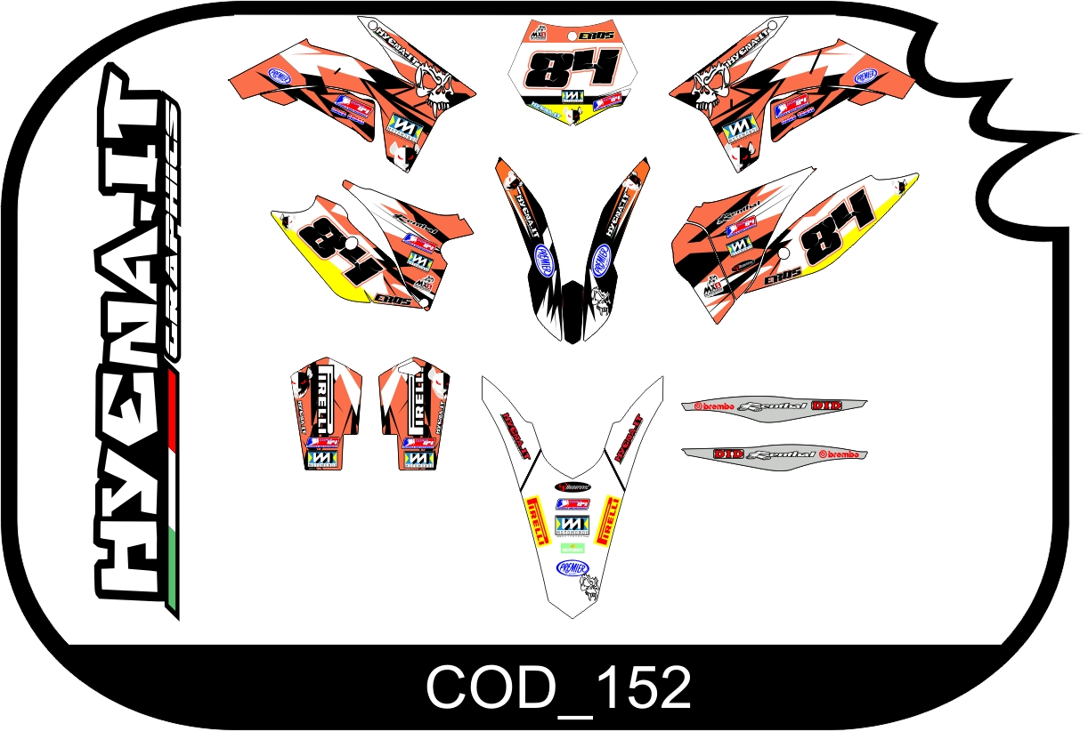 Graphic KTM-SXF 250 2012 COD_152 