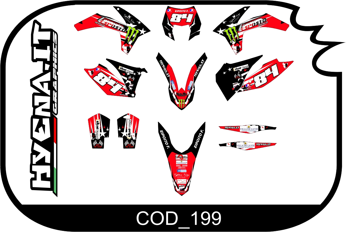 grafiche KTM-SX 250 2012 COD_199 